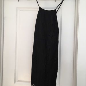 Missguided Black Lace Dress size 12